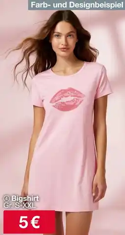 Woolworth Bigshirt Angebot