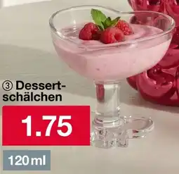 Woolworth Dessertschälchen Angebot