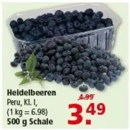 Multi Markt Heidelbeeren Angebot