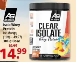 Multi Markt all stars Isola Whey Protein Angebot