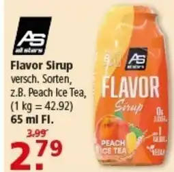 Multi Markt all stars Flavor Sirup Angebot