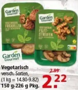 Multi Markt Garden Gourmet Vegetarisch Angebot