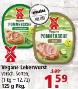 Multi Markt Vegane Leberwurst Angebot