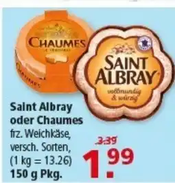 Multi Markt Saint Albray oder Chaumes frz. Weichkäse Angebot