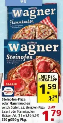 Multi Markt ORIGINAL Wagner Steinofen-Pizza oder Flammkuchen Angebot