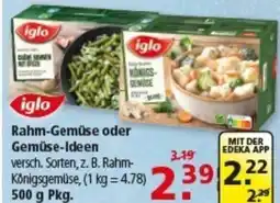 Multi Markt iglo Rahm-Gemüse oder Gemüse-Ideen Angebot