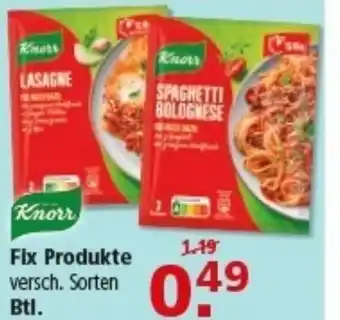 Multi Markt Knorr Fix Produkte Angebot
