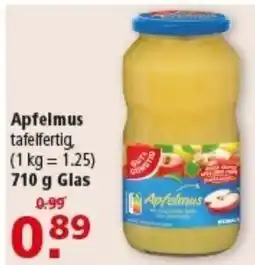 Multi Markt Apfelmus Angebot