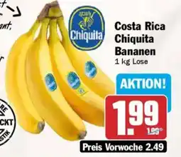 AEZ Costa Rica Chiquita Bananen Angebot