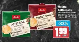 AEZ Melitta Kaffeepads Angebot