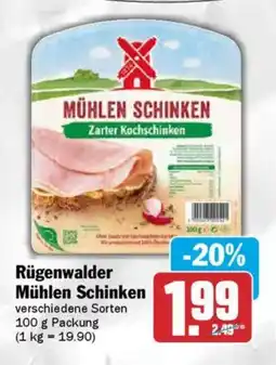 AEZ Rügenwalder Mühlen Schinken Angebot
