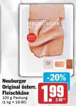 AEZ Neuburger Original österr. Fleischkäse Angebot