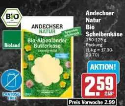 AEZ Andechser Natur Bio Scheibenkäse Angebot