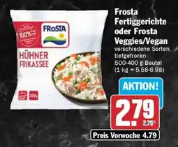 AEZ Frosta Fertiggerichte oder Frosta Veggies/Vegan Angebot