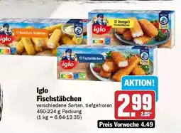 AEZ Iglo Fischstäbchen Angebot