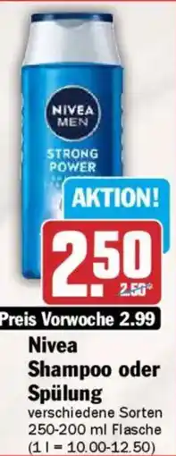 AEZ Nivea Shampoo oder Spülung Angebot