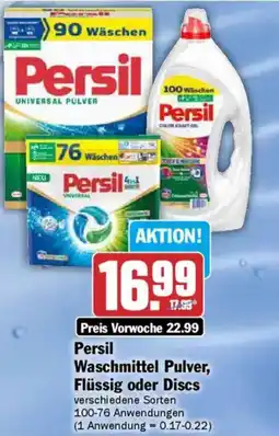 AEZ Persil Waschmittel Pulver, Flüssig oder Discs Angebot