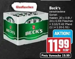 AEZ Beck's Angebot