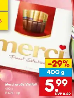 Netto Marken-Discount Merci große Vielfalt Angebot