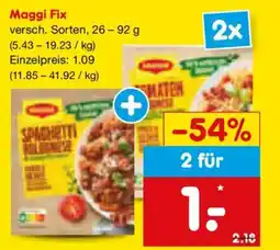 Netto Marken-Discount Maggi Fix Angebot