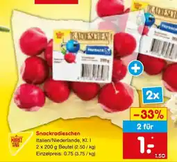 Netto Marken-Discount MARKT TAG Snackradieschen Angebot