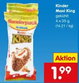 Netto Marken-Discount Kinder Maxi King Angebot