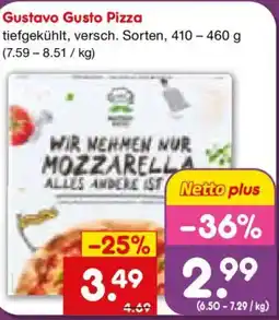 Netto Marken-Discount Gustavo Gusto Pizza Angebot