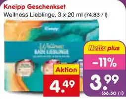 Netto Marken-Discount Kneipp Geschenkset Angebot