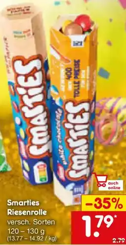 Netto Marken-Discount Smarties Riesenrolle Angebot