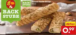 Netto Marken-Discount BACK STUBE Pistazie Vanille Stange Angebot