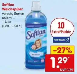 Netto Marken-Discount Softlan Weichspüler Angebot