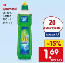 Netto Marken-Discount Fit Spülmittel Angebot