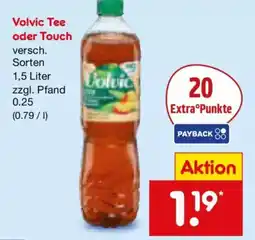 Netto Marken-Discount Volvic Tee oder Touch Angebot