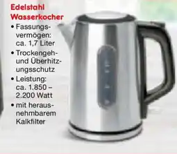 Netto Marken-Discount star Edelstahl Wasserkocher Angebot