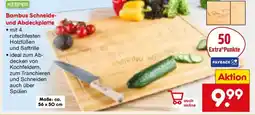 Netto Marken-Discount KESPER Bambus Schneide- und Abdeckplatte Angebot
