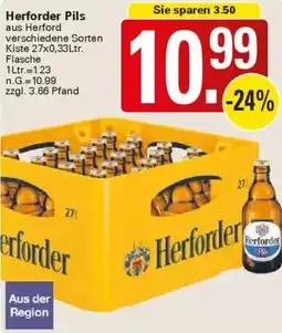 WEZ Herforder Pils Angebot