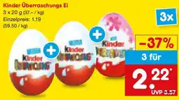 Netto Marken-Discount Kinder Überraschungs Ei Angebot