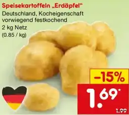 Netto Marken-Discount Speisekartoffeln „Erdäpfel" Angebot