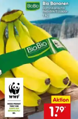 Netto Marken-Discount Bio Bananen Angebot