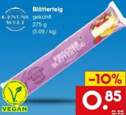 Netto Marken-Discount Genuss Welt Blätterteig Angebot