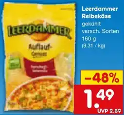 Netto Marken-Discount Leerdammer Reibekäse Angebot