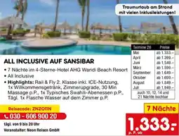 Netto Marken-Discount All inclusive auf sansibar Angebot