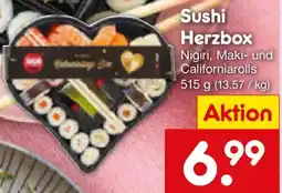 Netto Marken-Discount Sushi Herzbox Angebot