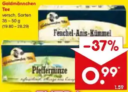Netto Marken-Discount Goldmännchen Tee Angebot