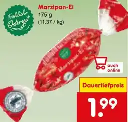 Netto Marken-Discount Fröhliche Osterzeit Marzipan-Ei Angebot