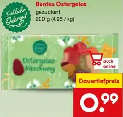 Netto Marken-Discount Fröhliche Osterzeit Buntes Ostergelee Angebot