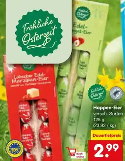 Netto Marken-Discount Fröhliche Osterzeit Happen-Eier Angebot