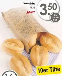 WEZ Schäfer's Weizenbrötchen Angebot