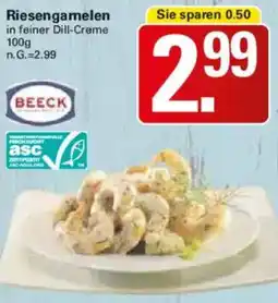 WEZ BEECK Riesengarnelen Angebot