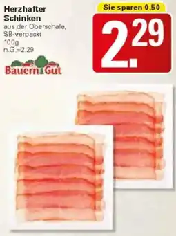 WEZ Bauern Gut Herzhafter Schinken Angebot
